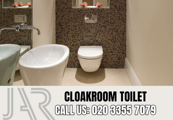 Cloakroom and Downstairs Toilet Installation by Brentford Bathroom Fitters