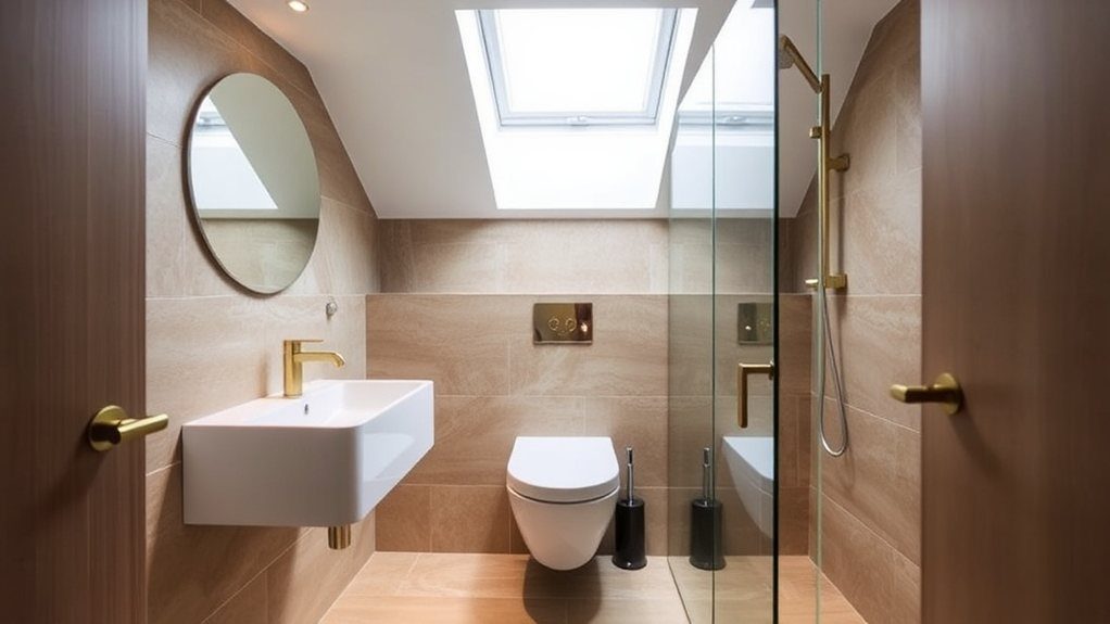 Ensuite from closet